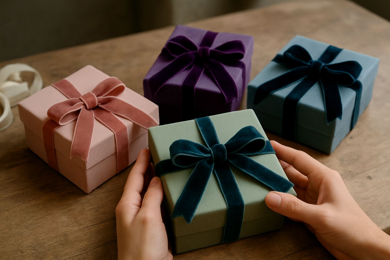 Using Velvet Ribbon