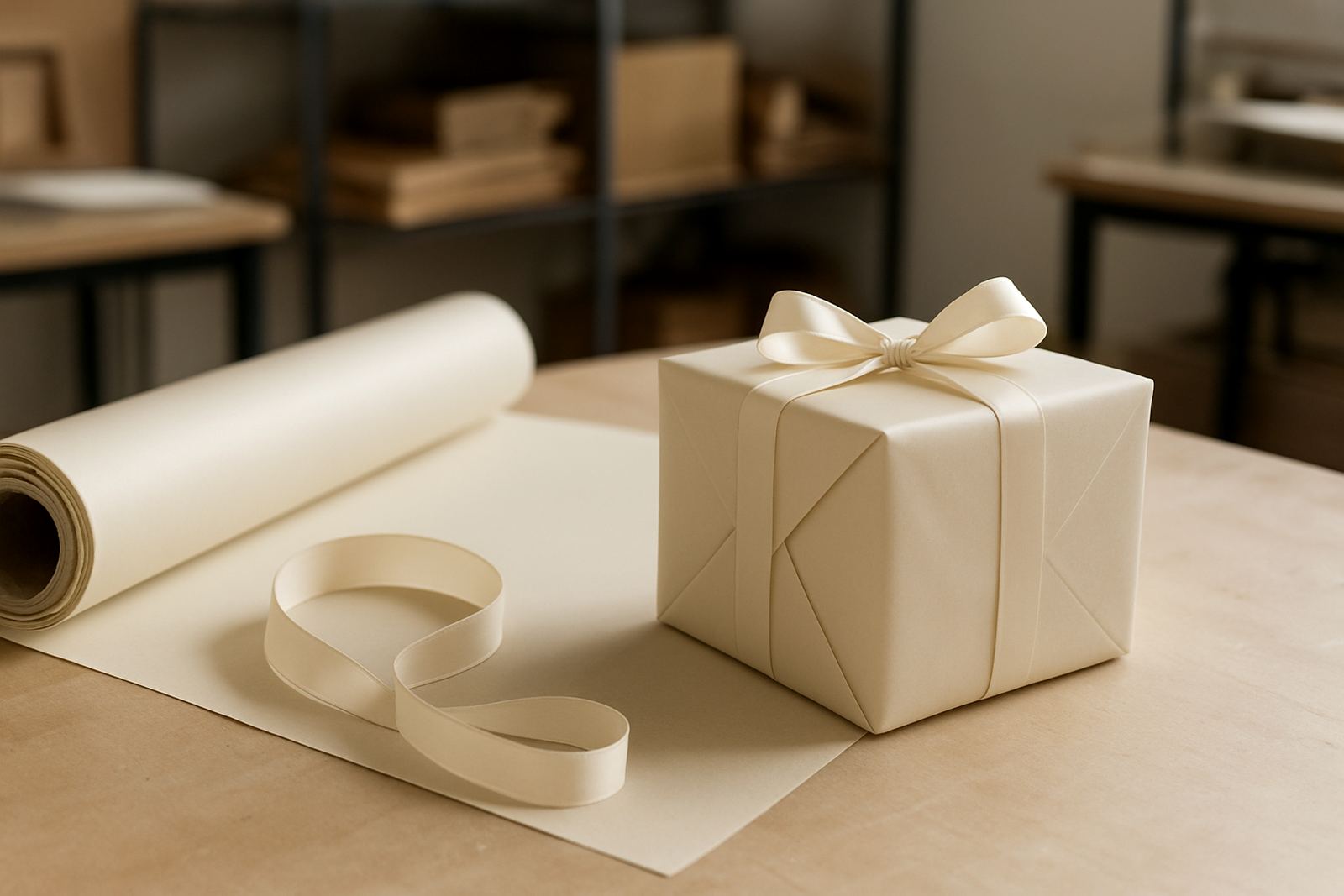 Ivory Wrap Roll